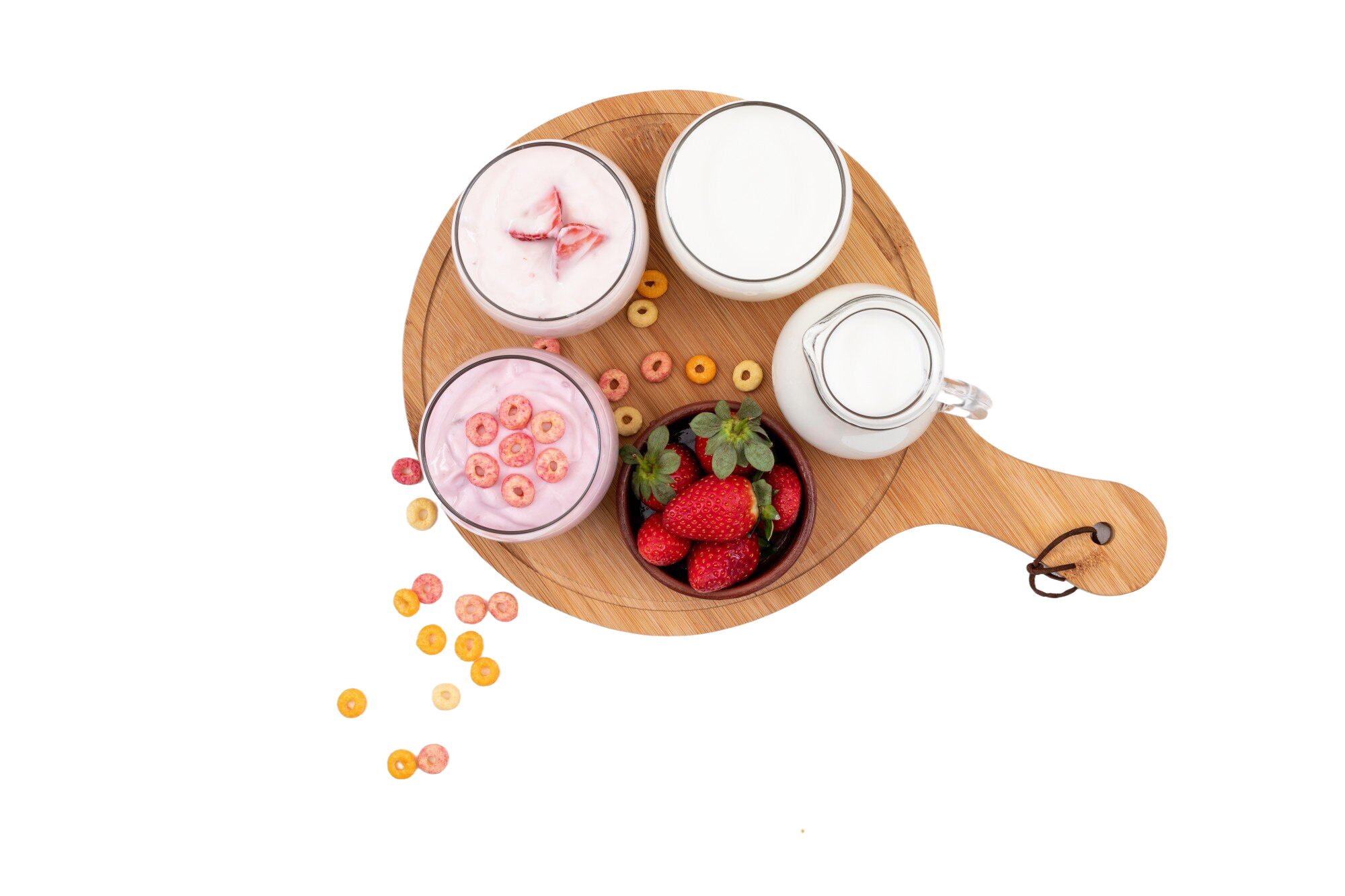 Fortified dairy, yoghurt, and non-dairy blends