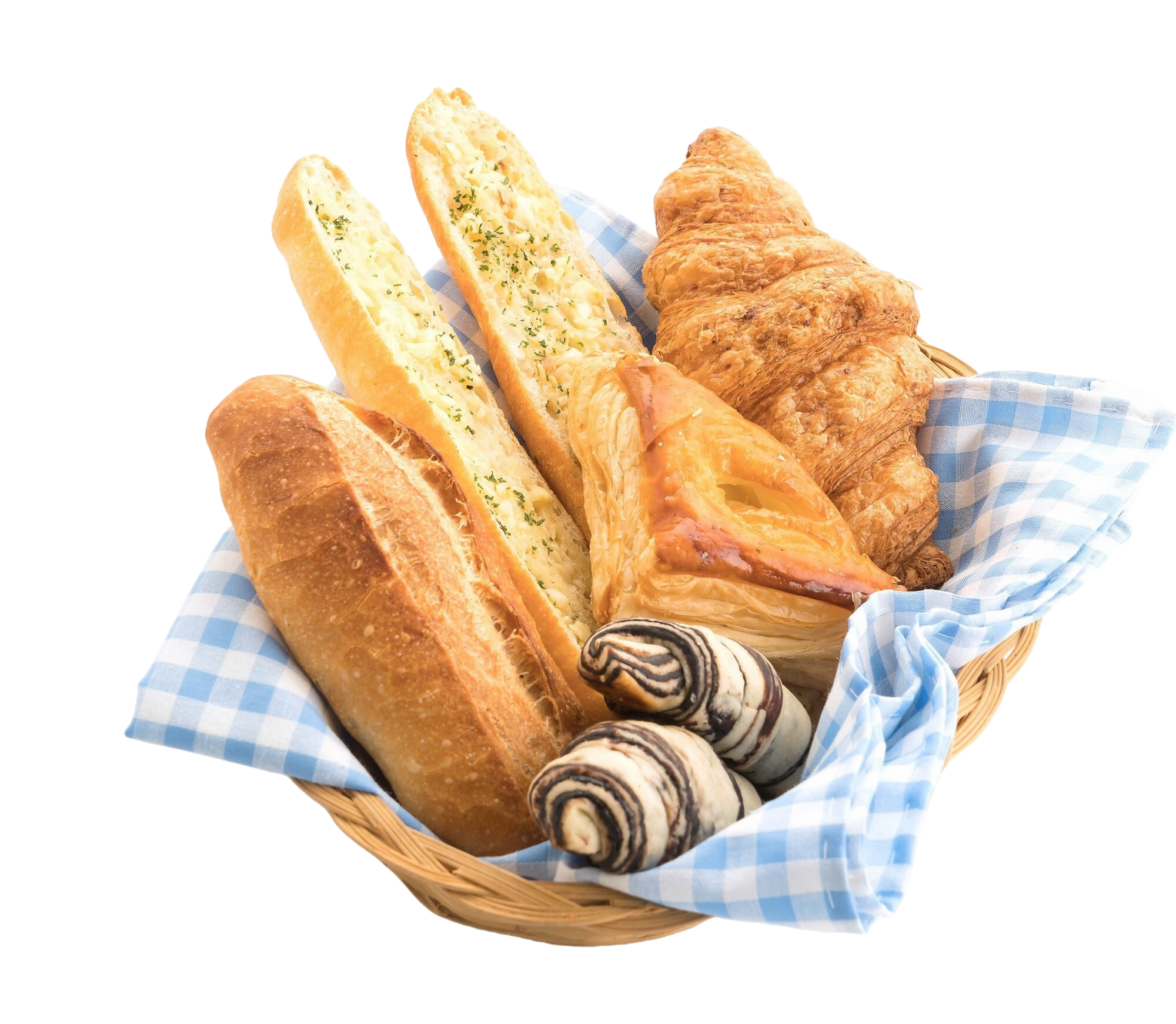 Bakery breads and crackers