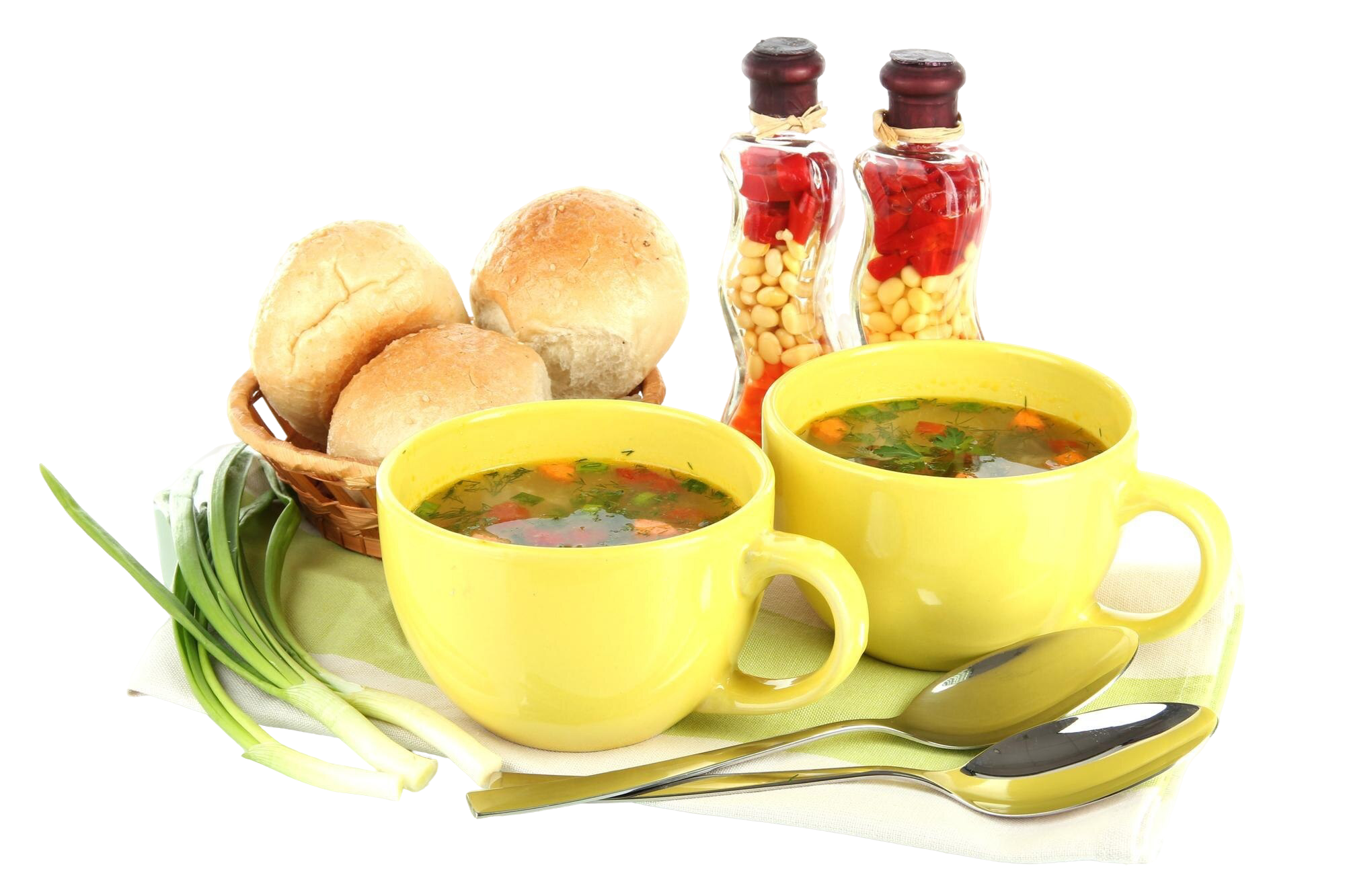 Dry soups, sauces, and dressings