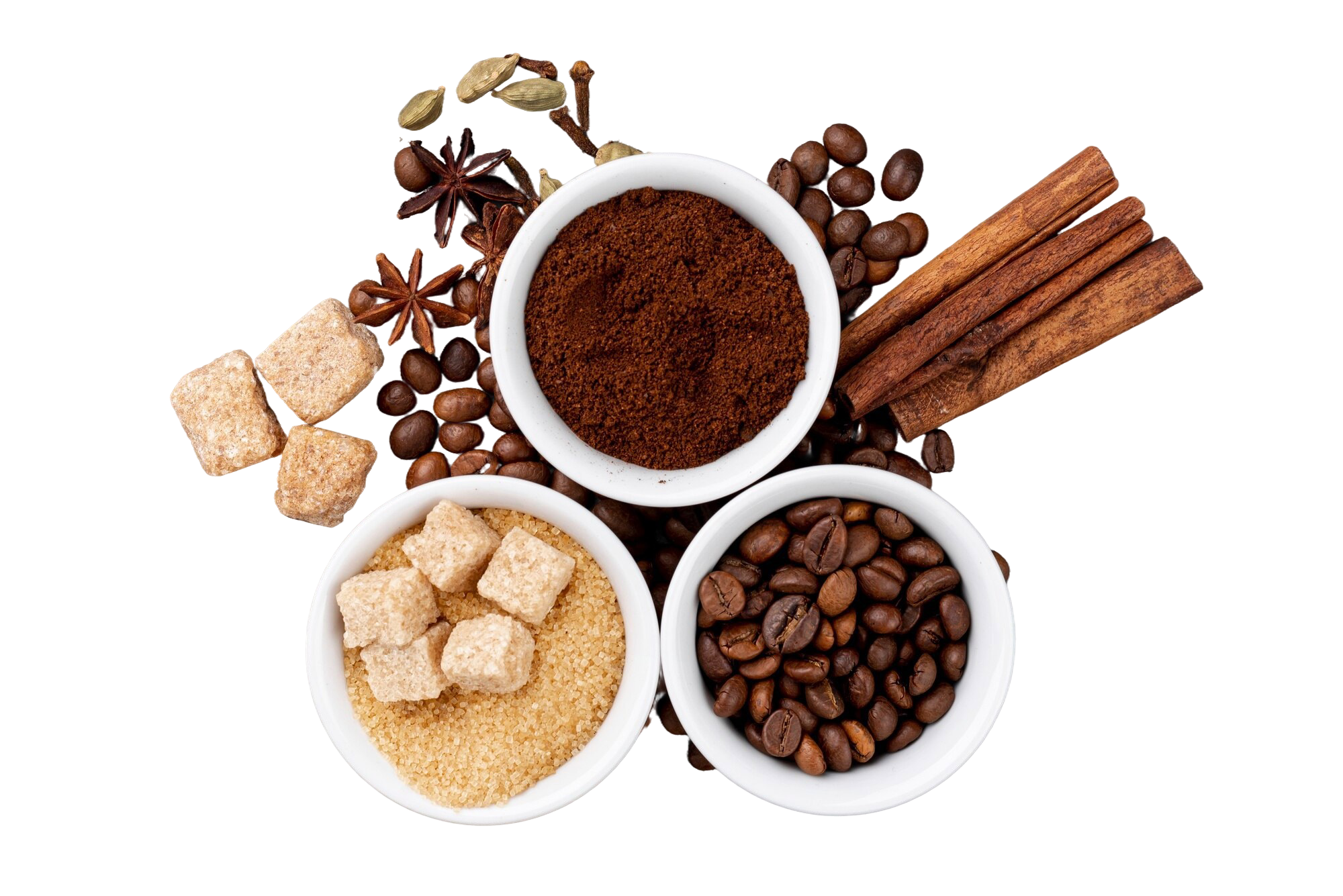 Hot and cold beverage powders